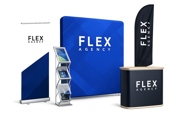 Systemy wystawiennicze Flex Agency
